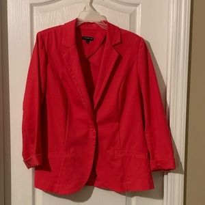 Lane Brayant got pink Blazer